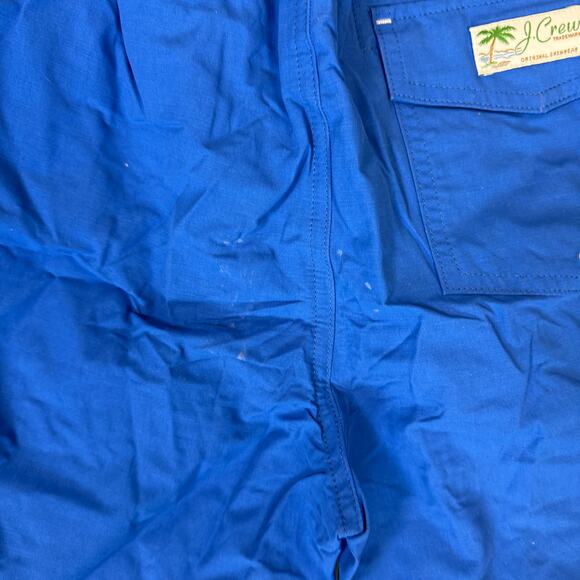 Crewcuts J.Crew Swimwear Boys 16 Ultra Blue Mesh Lined Drawstring Elastic Waist - Picture 7 of 10